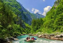 Rafting na Tari u septembru rafting Tarom