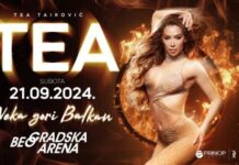 Tea Tairović prvi put u Beogradskoj areni Tea Tairović prvi put u Beogradskoj areni