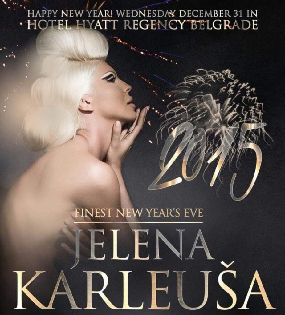 Jelena Karleuša Doček Nove godine