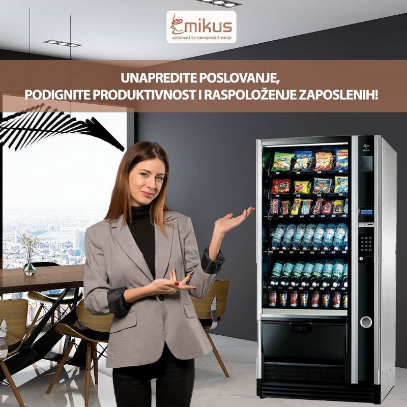 Vending automati pauzu pretvaraju u trenutak uživanja
