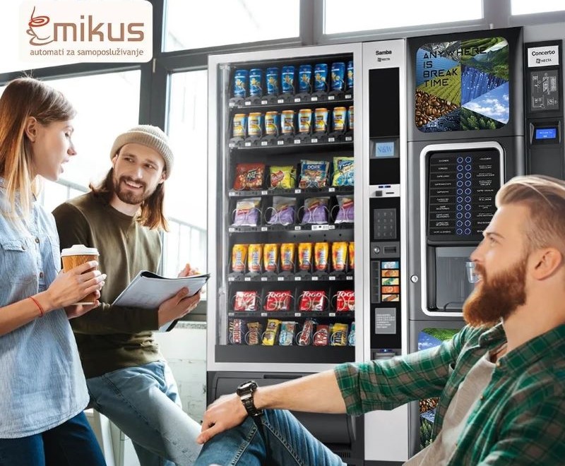 Ugodniji dan na poslu počinje uz Mikus vending aparate