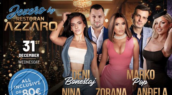 Restoran Jezero by Azzaro doček Nove godine – Provod za hedoniste i boeme restoran-jezero-by-azzaro-nova-godina-2026