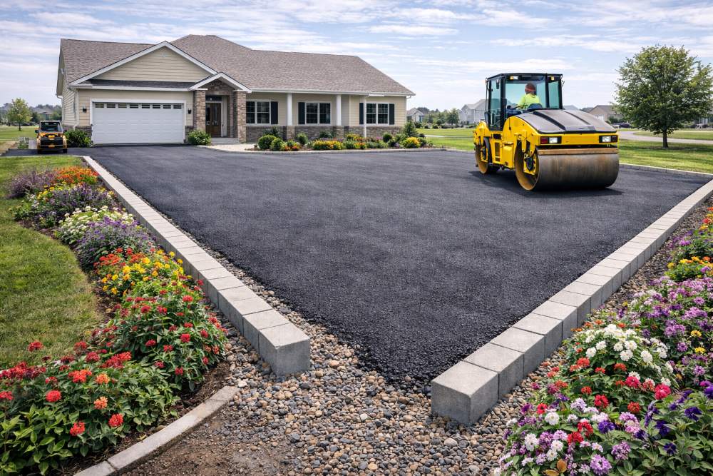 Asfaltiranje dvorišta - kako da dobijete ravnu i trajnu podlogu bez pucanja