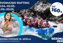 Prvi maj na Tari – dan za rafting, veče za koncert Tijane Milentijević Prvomajski rafting na Tari