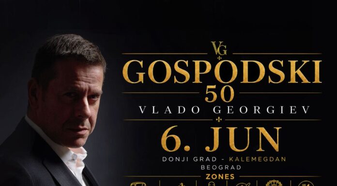 Veliki rođendanski koncert Vlada Georgieva na Kalemegdanu – ‘Gospodski 50’ kao muzički događaj koji će okupiti sve generacije Veliki rođendanski koncert Vlada Georgieva na Kalemegdanu – ‘Gospodski 50’ kao muzički događaj koji će okupiti sve generacije