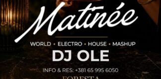 Subotnji matine u Foresti počinje uz koktele, a nastavlja se u ritmu DJ OLE-a Subotnji matine u Foresti počinje uz koktele, a nastavlja se u ritmu DJ OLE-a