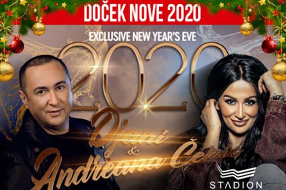 Andreana Čekić doček Nove godine 2020
