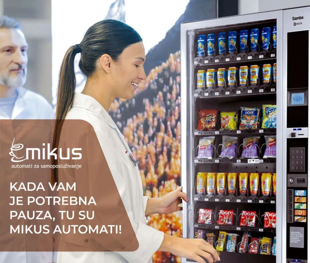 Vending aparati i facility management - manje obaveza za interne službe