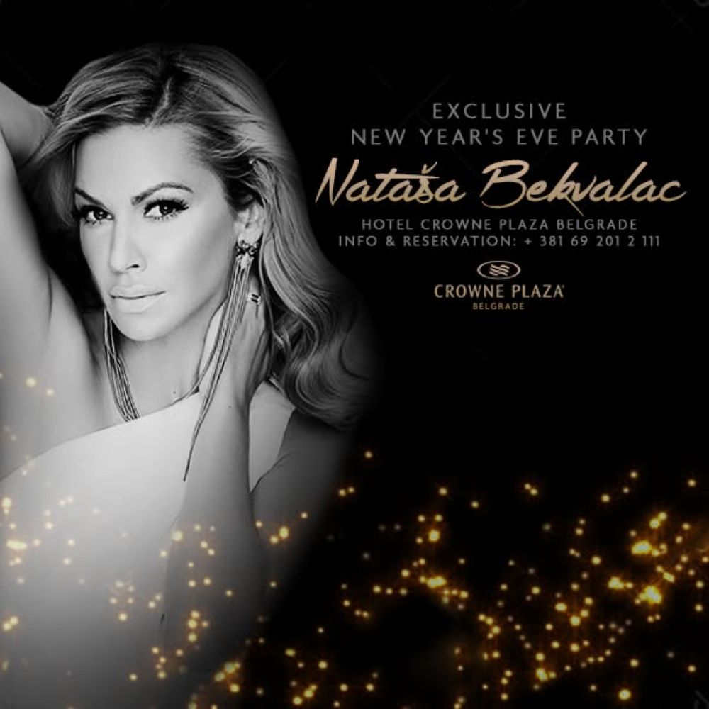Nataša Bekvalac doček Nove godine 