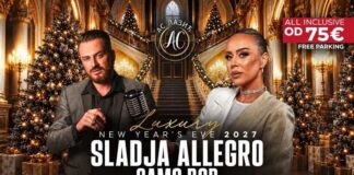 AS Lazić doček Nove godine 2027 – muzika, klopa i all inclusive provod
