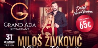 Grand Ada doček Nove godine 2027 – Cena ulaznica, muzika i rezervacije